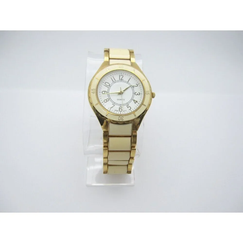 Women's SLE Quartz Analog 40mm Dial Causal Round Watch (E89)